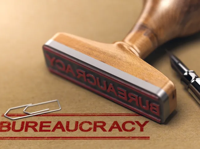 bureaucracy on paper